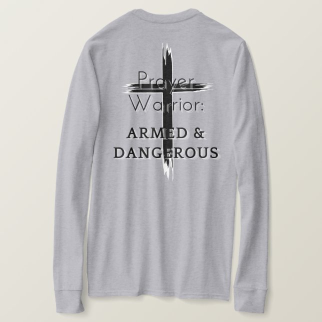 Prayer Warrior T Shirt (Design baksida)