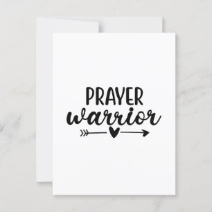 Prayer Warrior Vykort