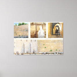 "Prayer" Western Wall KOTEL Jerusalem Old City Canvastryck