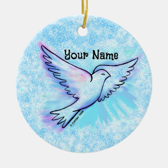 Prayer Works Dove Ornament (Framsidan)