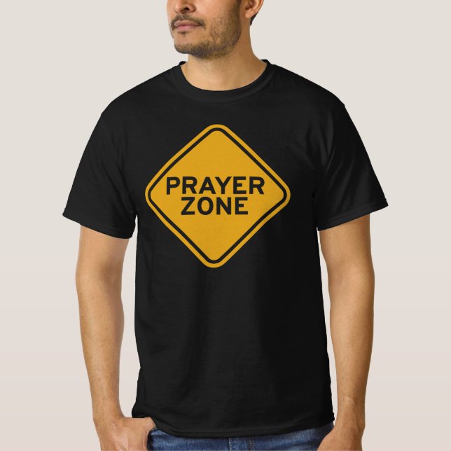 Prayer Zon - Fred, Focus och Faith T Shirt (Framsida)