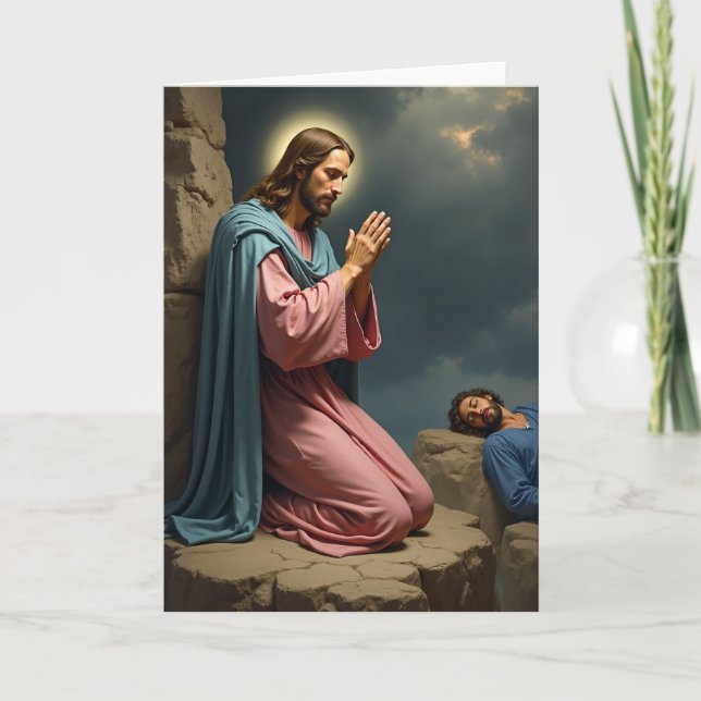 Prayerful Reflection Art Card Kort (Framsida)