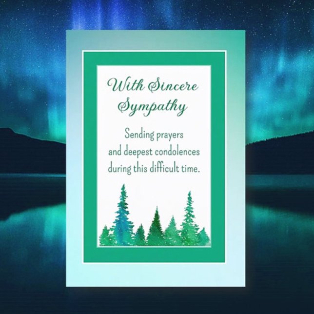 Prayers and condolous Sympathy Card Helgkort (Skapare uppladdad)