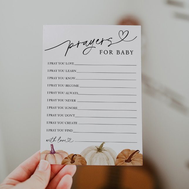 Prayers and Önskemål för Baby Card Inbjudningar (Skapare uppladdad)