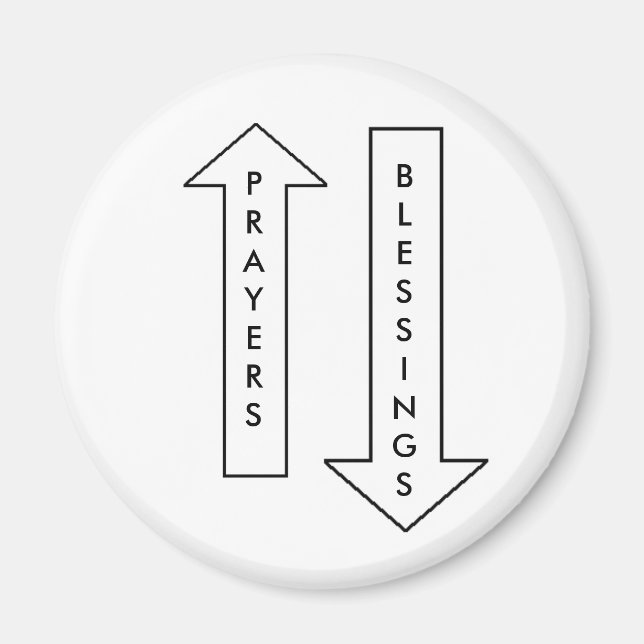 Prayers & Blessings - magnet (Framsidan)