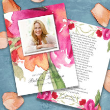 Prayers Cards | Blommigtar för vattenfärg Maxi