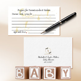 Prayers for Parents to be & Spädbarn Enclosure Car Tilläggskort