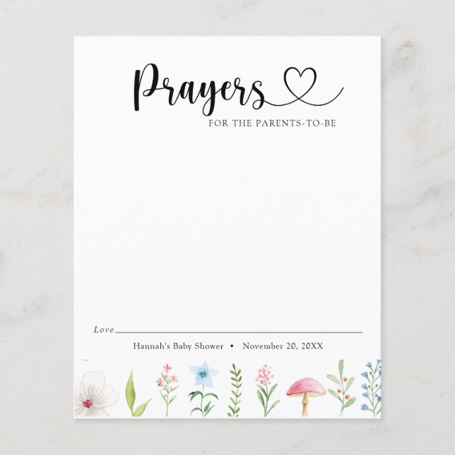 Prayers for Pariscal Wildblomme Baby Tea (Framsida)
