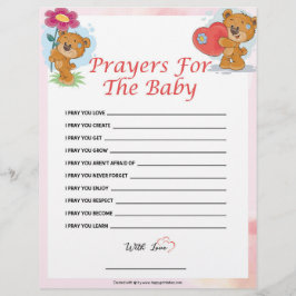 Prayers for the Baby [Nalle] Brevhuvud