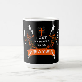 Prayers makt kaffemugg
