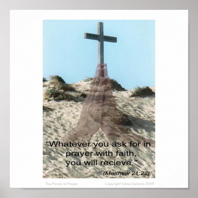 Prayers makt poster (Framsidan)