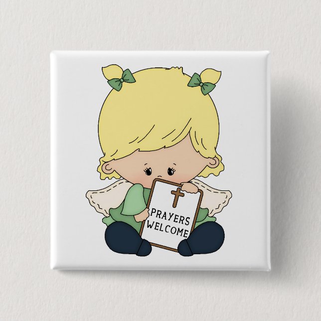 Prayers - Square-knapp Knapp (Framsida)