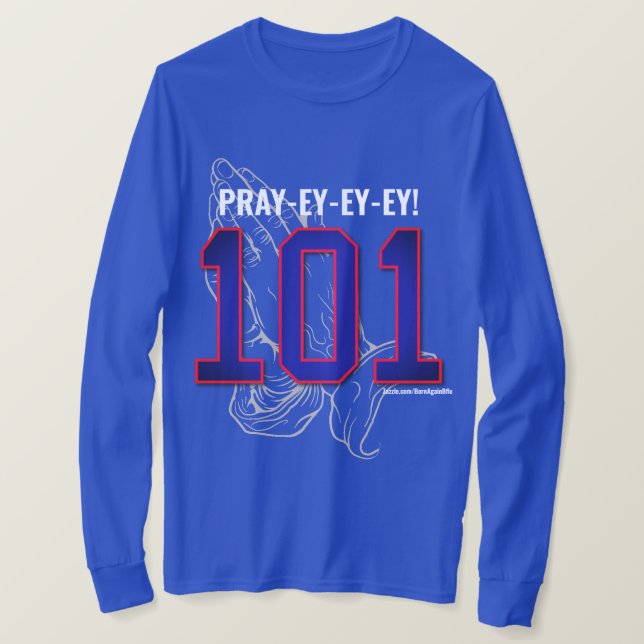 PRAYEYEYEY! 101 muffar eller T Shirt (Design framsida)