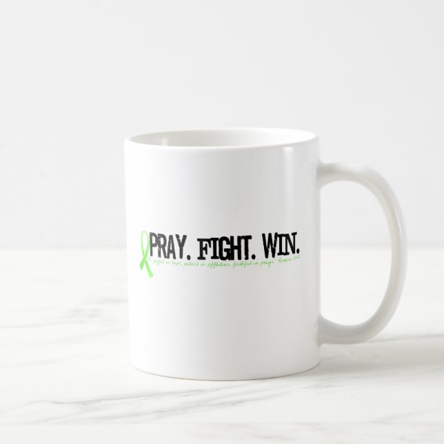 PrayFightWin Kaffemugg (Höger)