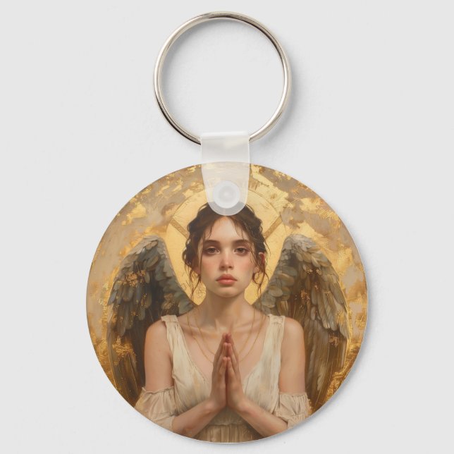 Praying ängel nyckelring (Framsida)
