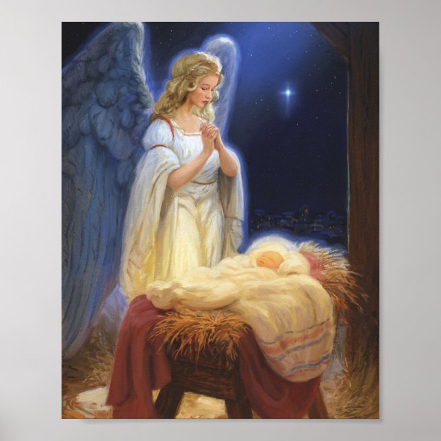 Praying ängel poster (Framsidan)