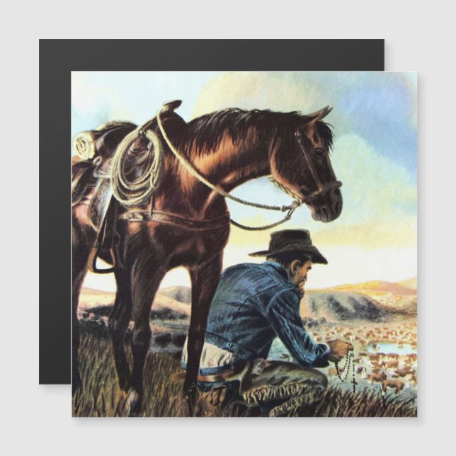Praying Cowboy (Fram/baksida)