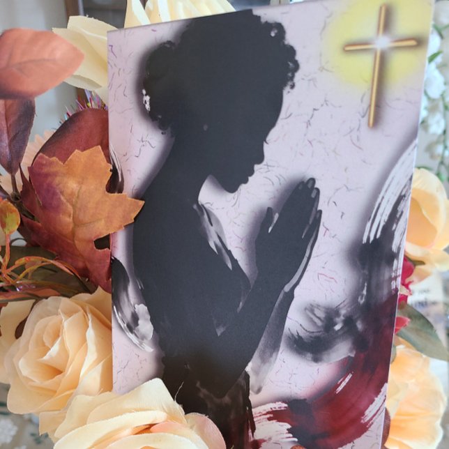 Praying For You Encouragement Kort (Skapare uppladdad)