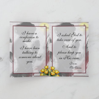 Praying For You Encouragement Kort