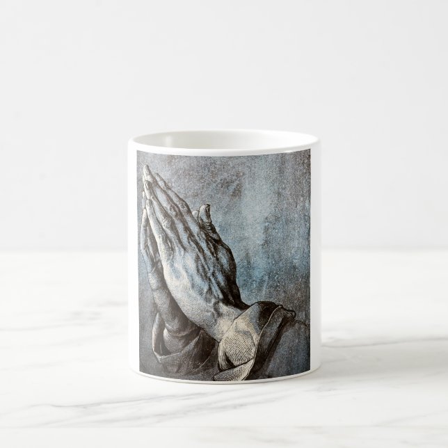 Praying Händer, Albrecht Durer Kaffemugg (Center)