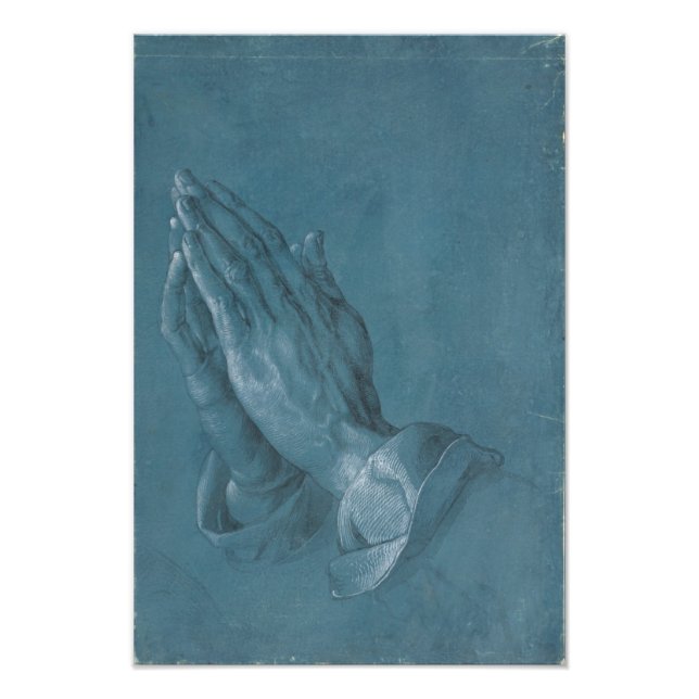 Praying Händer av Albrecht Durer Fototryck (Framsidan)