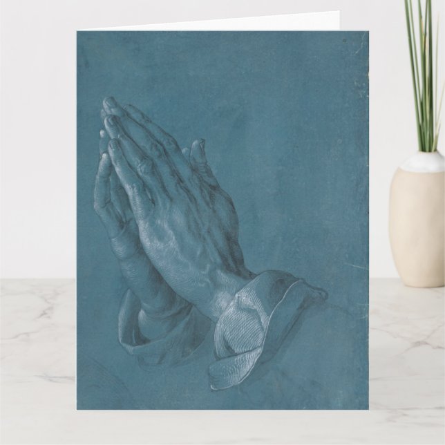 Praying Händer av Albrecht Durer Kort (Framsida)