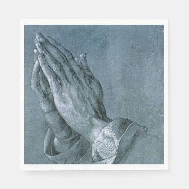 Praying Händer (av Albrecht Dürer) Pappersservett (Framsidan)