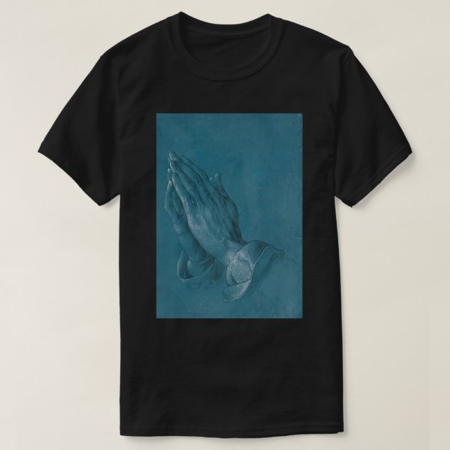 Praying Händer av Albrecht Durer T Shirt (Design framsida)