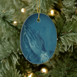 Praying Händer (av Dürer) Julgransprydnad Keramik