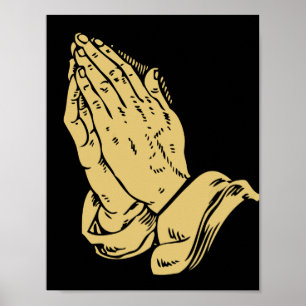 Praying händer poster