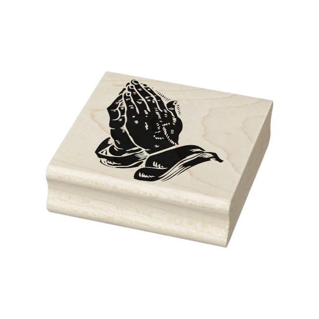 Praying Händer Stämpel (Stämpel)