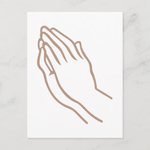 Praying Händer Vykort