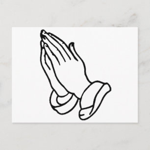 Praying Händer Vykort