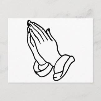 Praying Händer Vykort