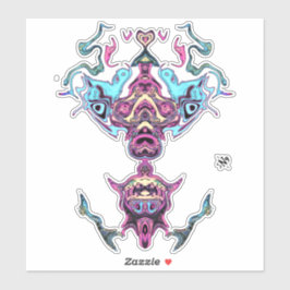 Praying idol gudom klistermärken