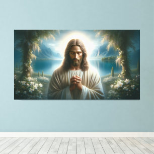 Praying Jesus Canvastryck