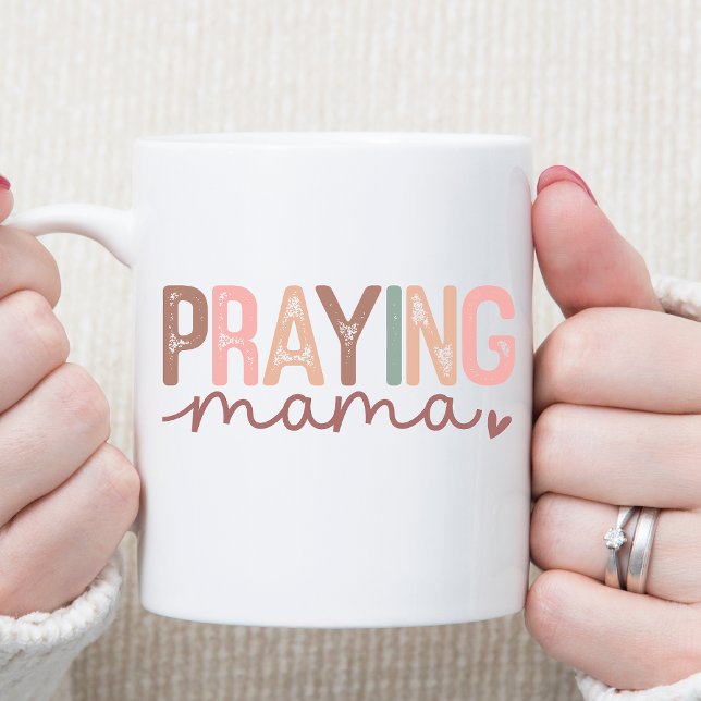 Praying Mamma Pastel Kaffemugg (Skapare uppladdad)