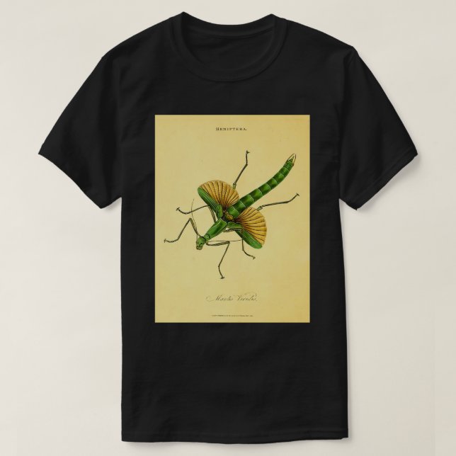 Praying Mantis 21 T Shirt (Design framsida)
