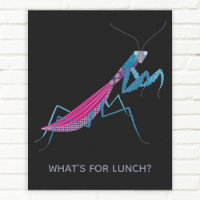 Praying Mantis Anpassningsbar Text