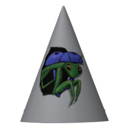 Praying Mantis Peeping Ut Hål