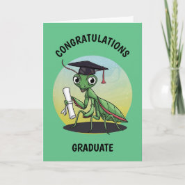 Praying Mantis Personlig Studenten Kort