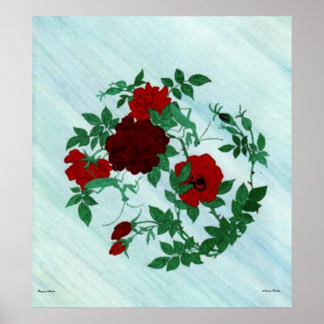 Praying Mantis Poster (Framsidan)