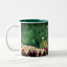 Praying Mantis Ram Skapar ditt eget foto Två-Tonad Mugg