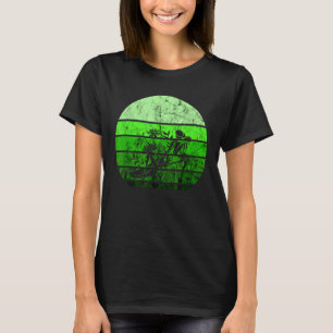 Praying Mantis Retro Vintage Grönt Mantis Insekt B T Shirt