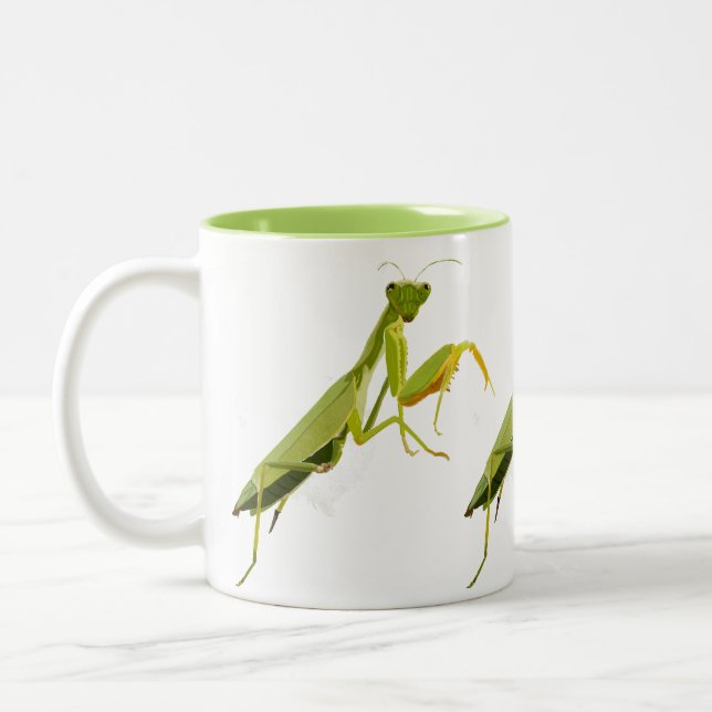 Praying Mantis Två-Tonad Mugg (Vänster)