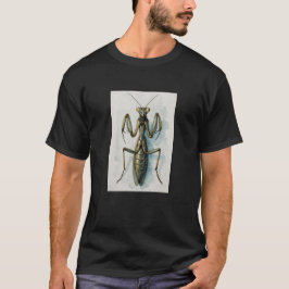 Praying Mantis watercolor painting insect art  T Shirt