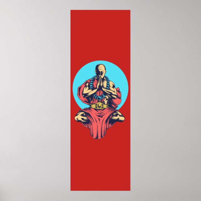 Praying Munk Poster (Framsidan)