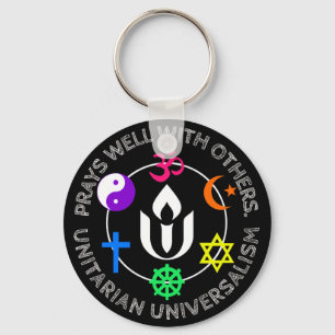 Prays bra med andra Unitarian Universalism Nyckelring