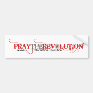 PRAYTHEREVOLUTION-bildekal Bildekal