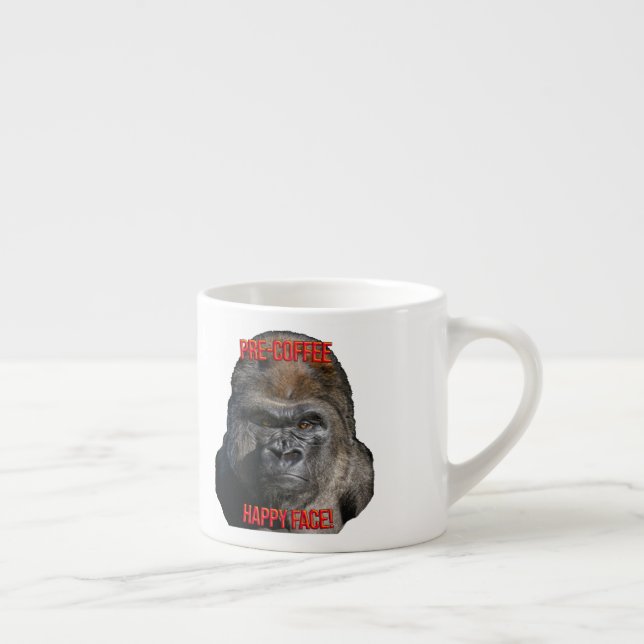 Pre-Coffee Happy Face! Espressomugg (Höger)